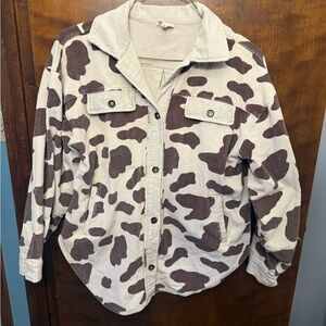 BiBi Cow Print jacket